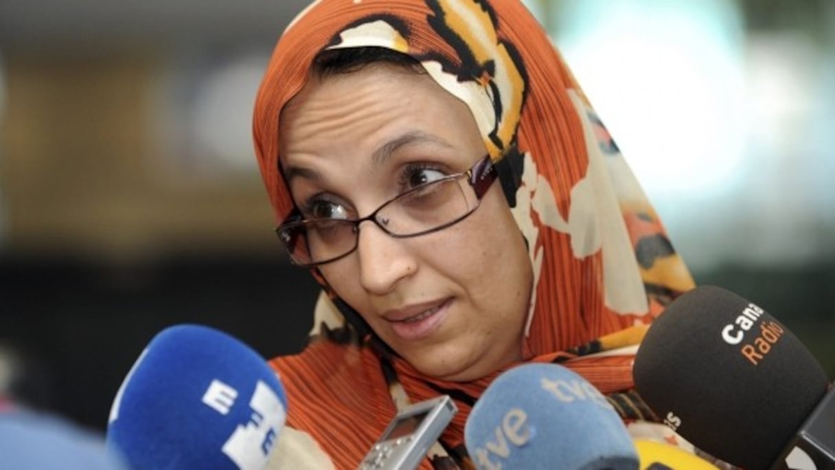 L’activiste séparatiste Aminatou Haidar.
