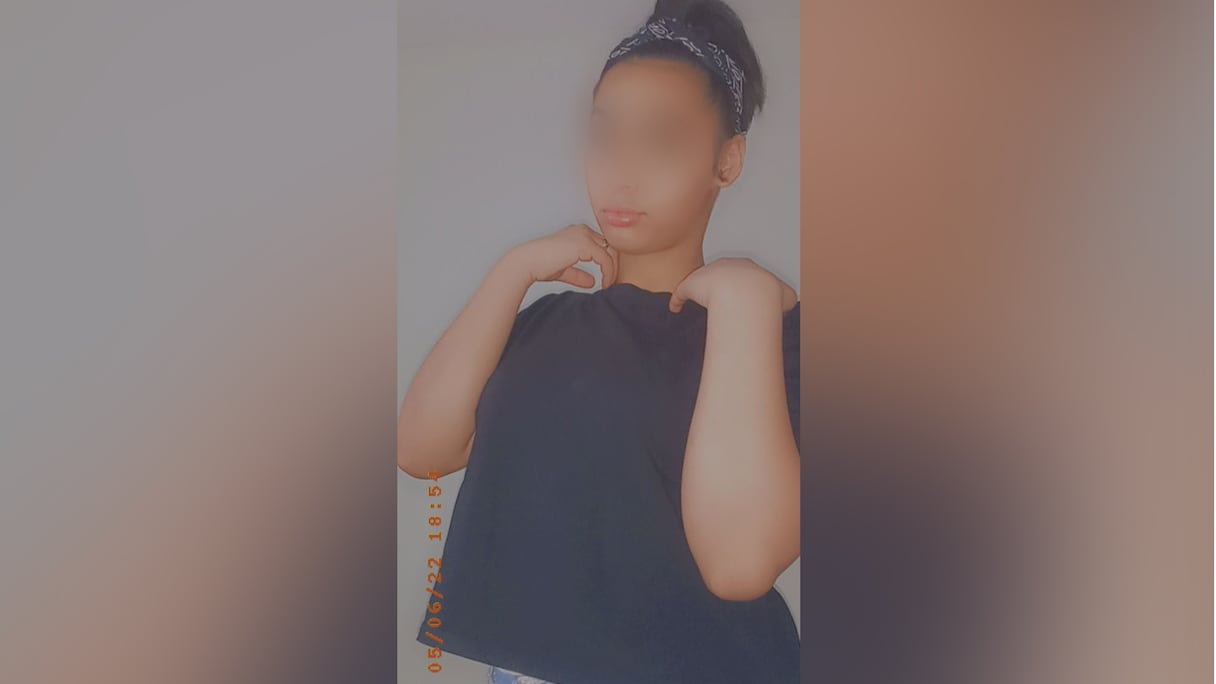 L'adolescente portée disparue à Casablanca et retrouvée jeudi 12 mai 2022.
