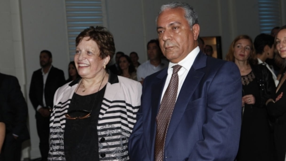 Nadia Salah et Abdelmounaim Dilami.
