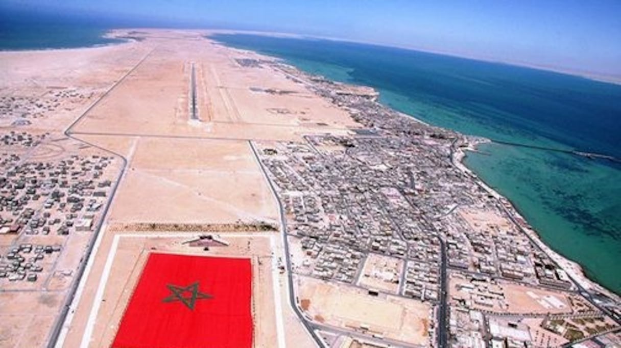 Une vue de Dakhla.
