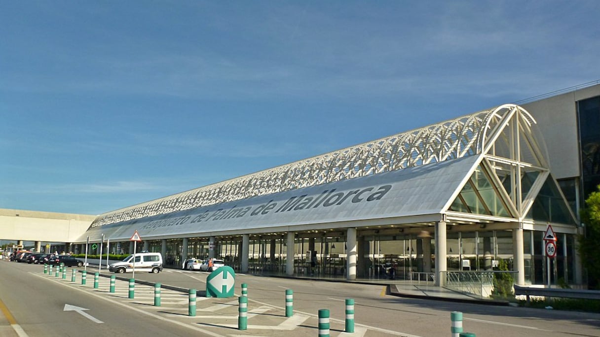 Aéroport de Palma de Majorque.
