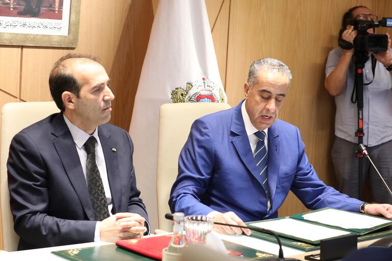 توقيع اتفاقية شراكة وتعاون بين الهيئة الوطنية للنزاهة والوقاية من الرشوة ومحاربتها وقطب المديرية العامة للأمن الوطني والمديرية العامة لمراقبة التراب الوطني