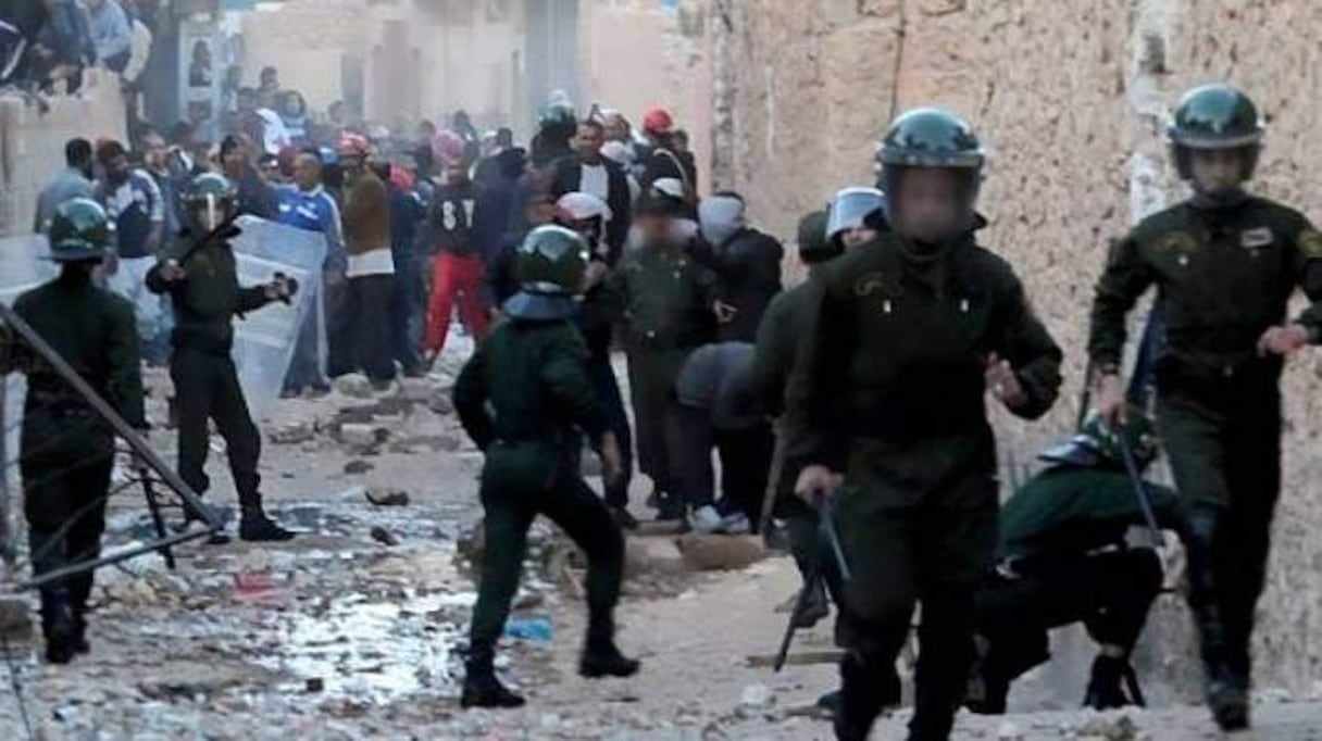 Ghardaïa à feu et à sang.
