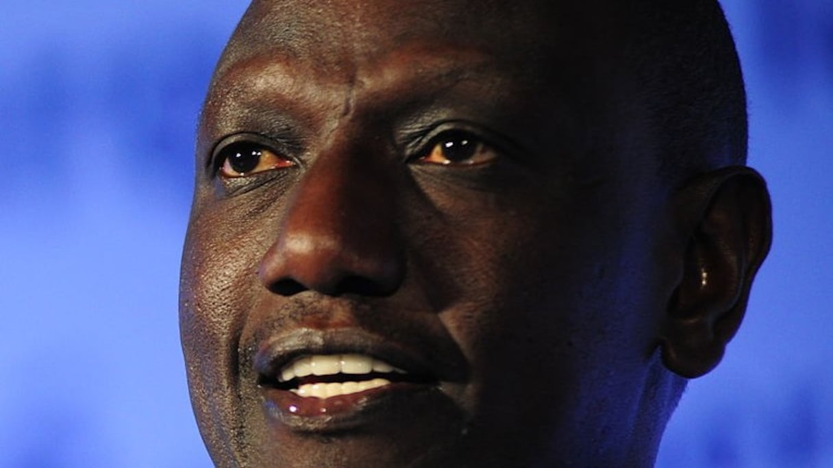 William Ruto, vice-président du Kenya. 
