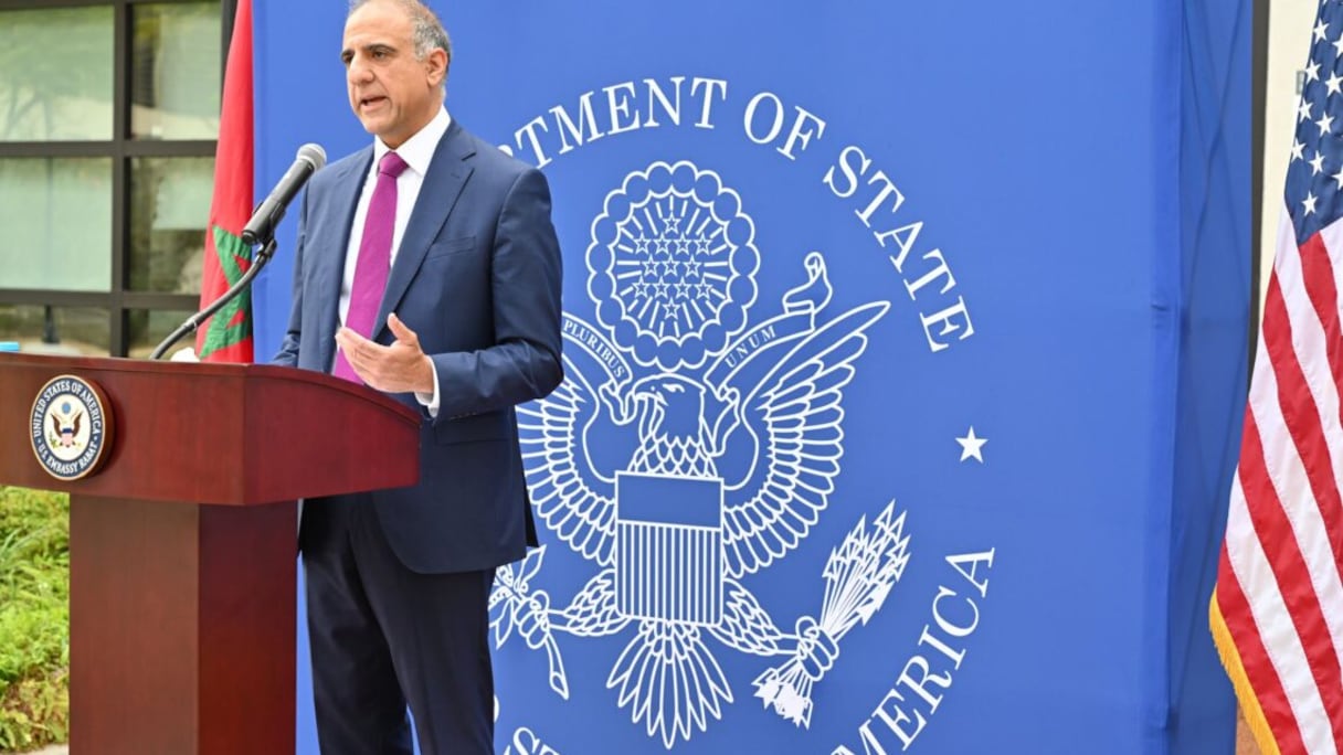 Puneet Talwar, ambassadeur des Etats-Unis au Maroc. 
