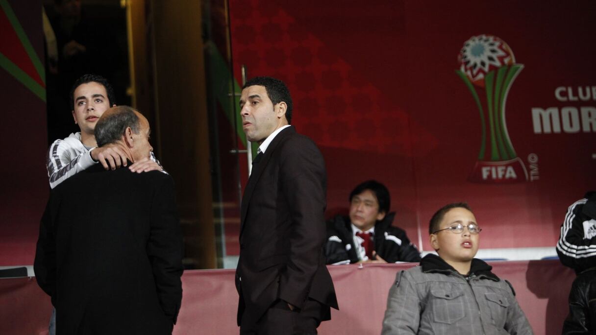 L'ancien international marocain, Noureddine Naybet, a suivi ce match de bout en bout.
