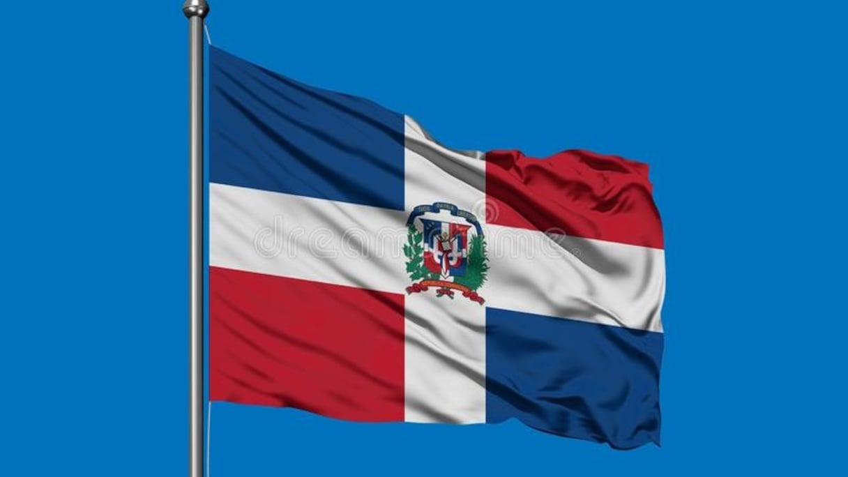 Drapeau de la République dominicaine
