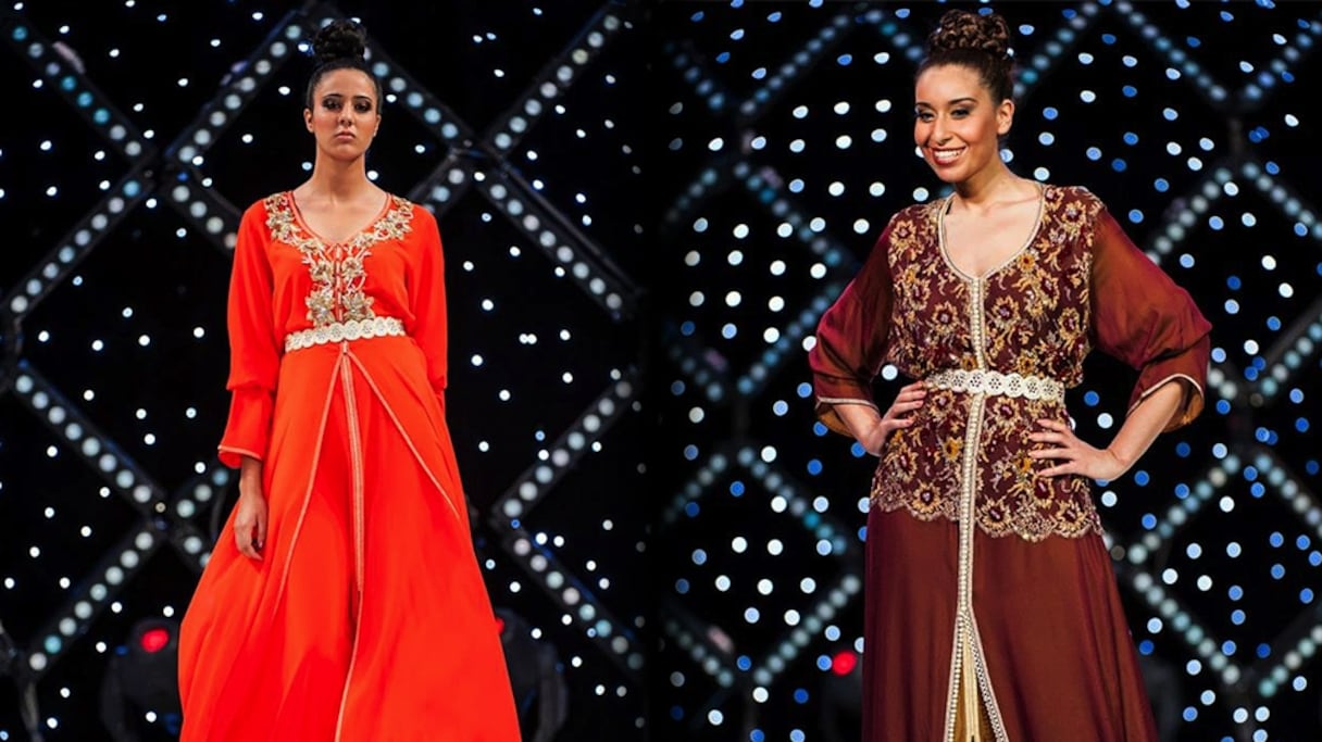 Le caftan a trouvé toute sa place au milieu des créations présentées lors de ces Fashion Days Maroc
