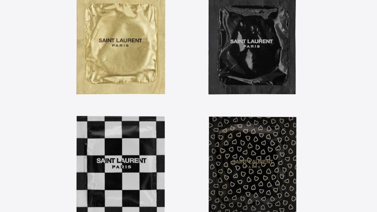 Les nouveaux préservatifs Saint Laurent
