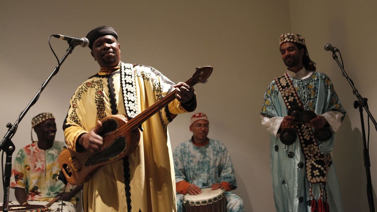 Le maalem Mahmoud Guinéaa un univers propre à lui.
