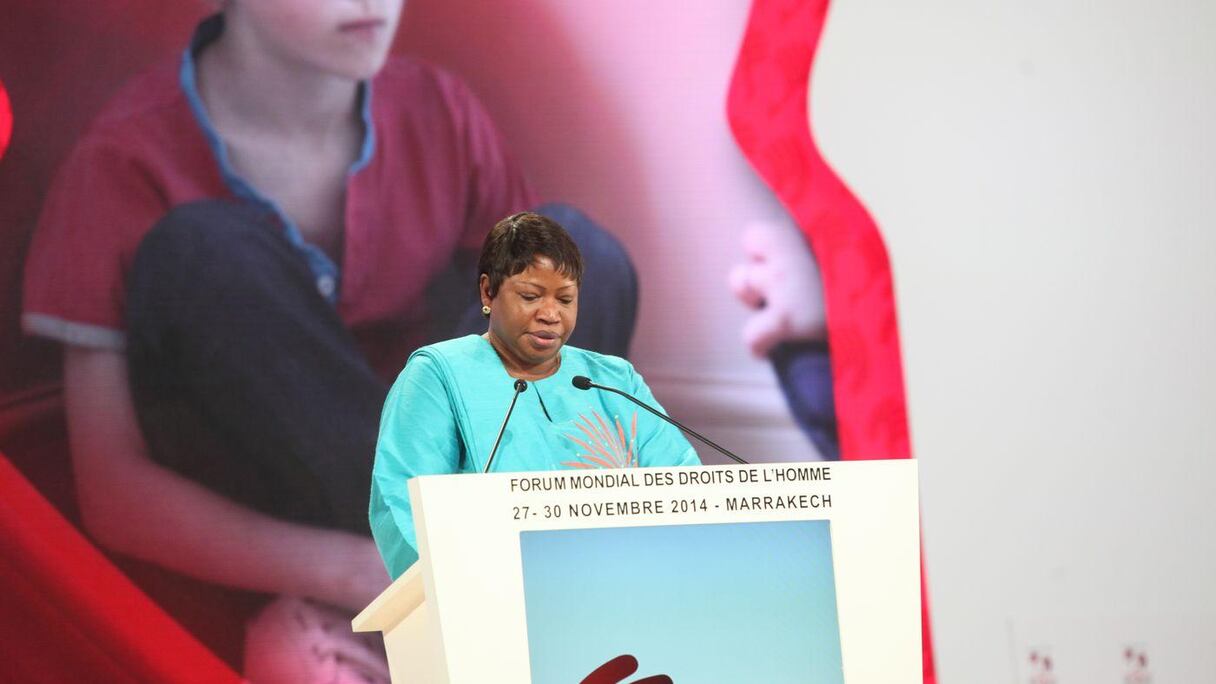 Fatou Bensouda est procureur générale de la Cour pénale internationale.
