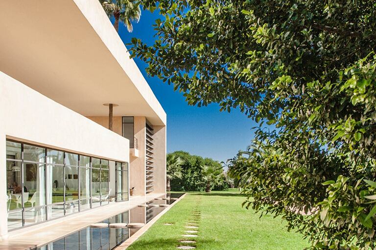 Dar Bianca, située dans la palmeraie de Marrakech, a servi de décor au film "Spectre", 24ème volet de la saga James Bond.