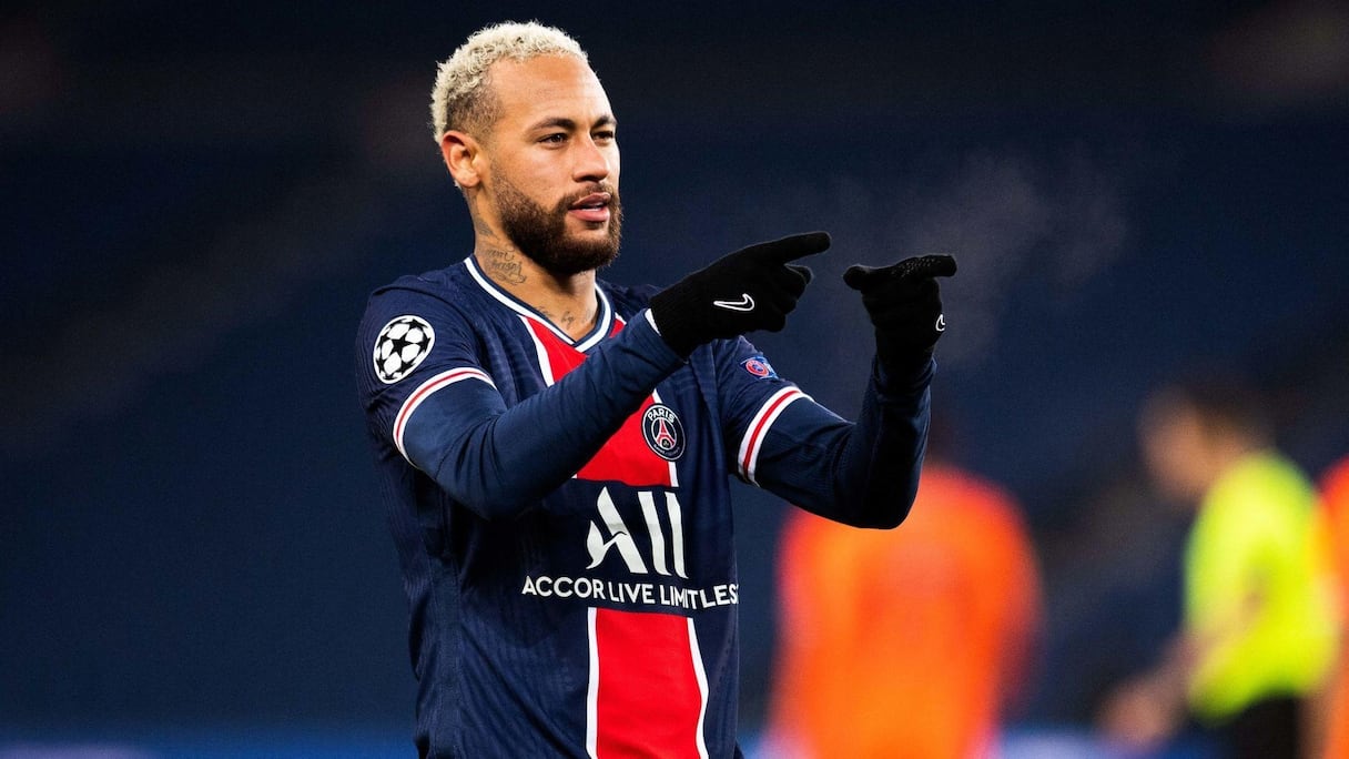 Naymar, la star brésilienne du Paris Saint-Germain.
