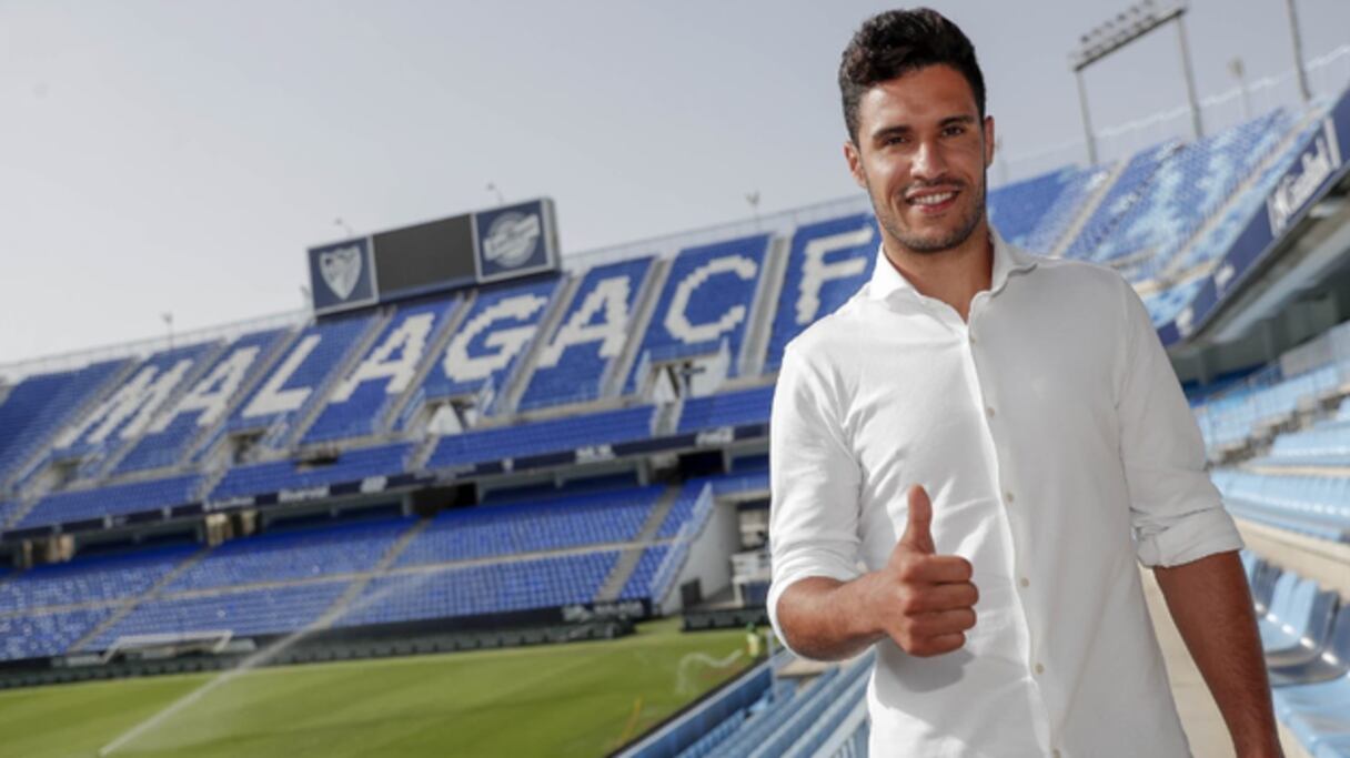 Munir El Kajoui, gardien marocain de Malaga.
