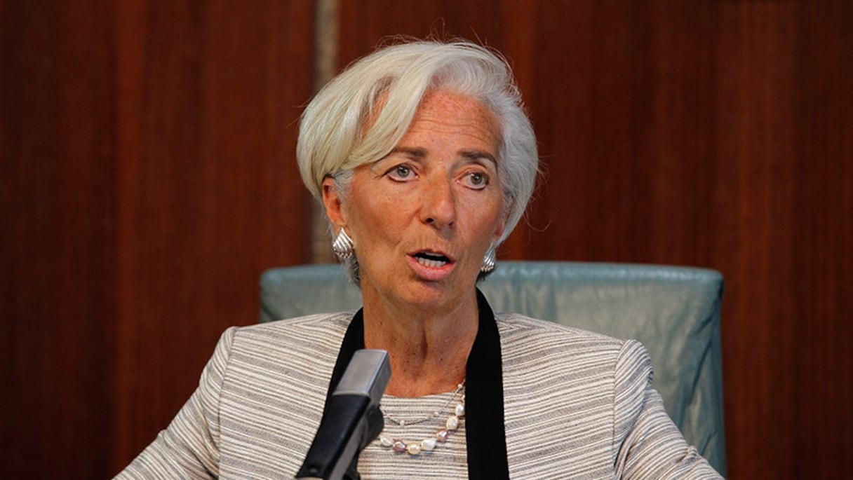 Christine Lagarde, directrice générale du FMI.  
