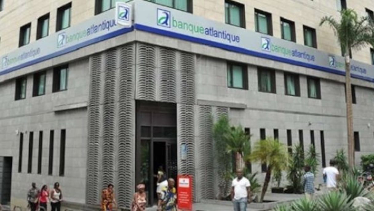 Le siège de la Banque Atlantique à Abidjan, filiale ivoirienne de la Banque Centrale Populaire. 
