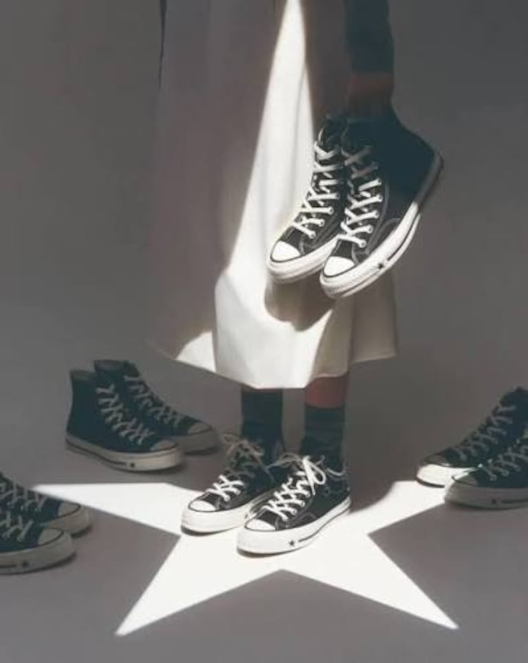Visuel de publicité pour la sneaker Chuck 70 X.