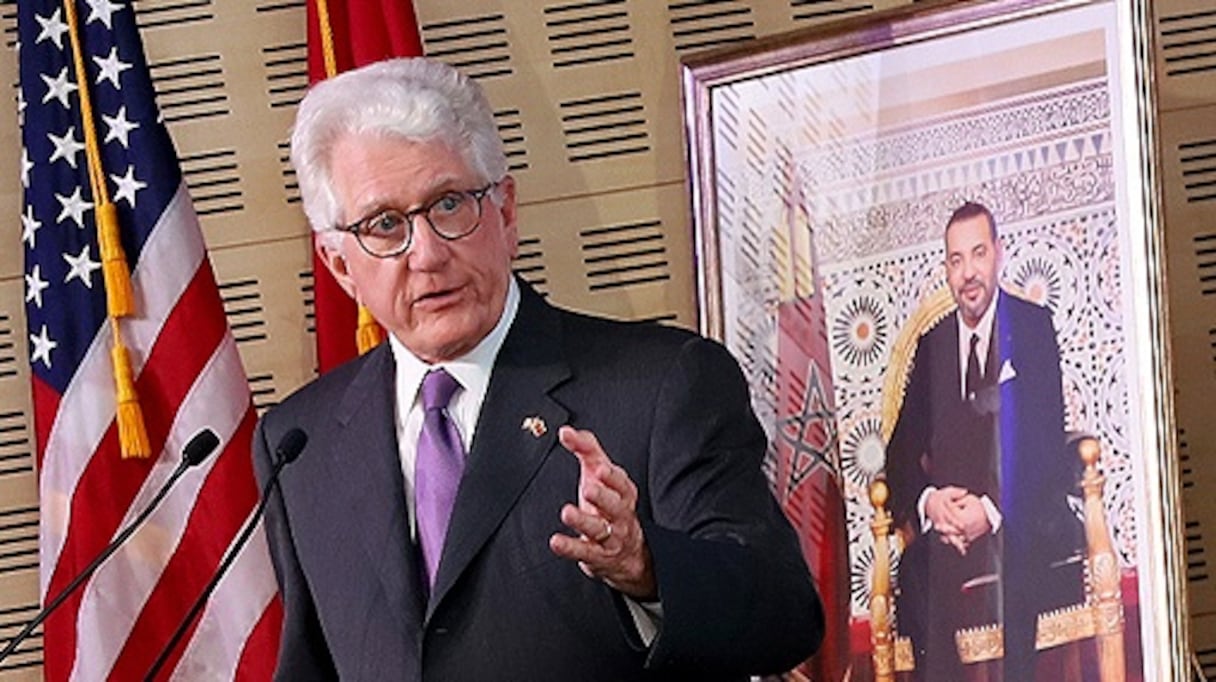 David Fischer, ambassadeur des États-Unis au Maroc.
