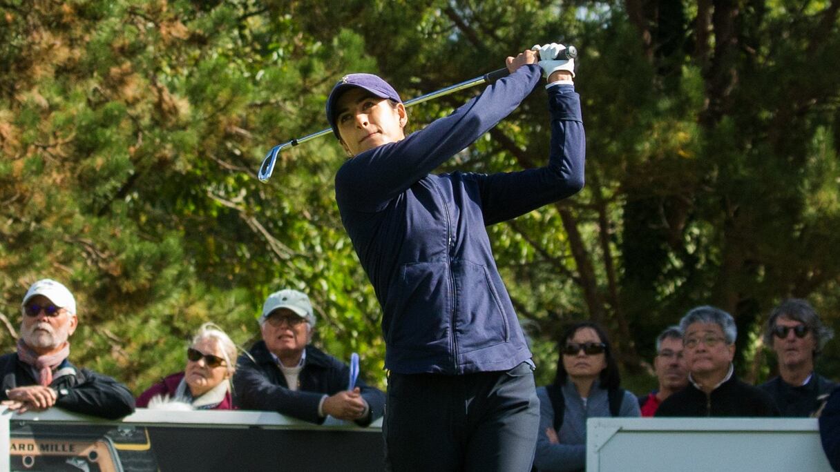 La golfeuse marocaine Inès Laklalech.
