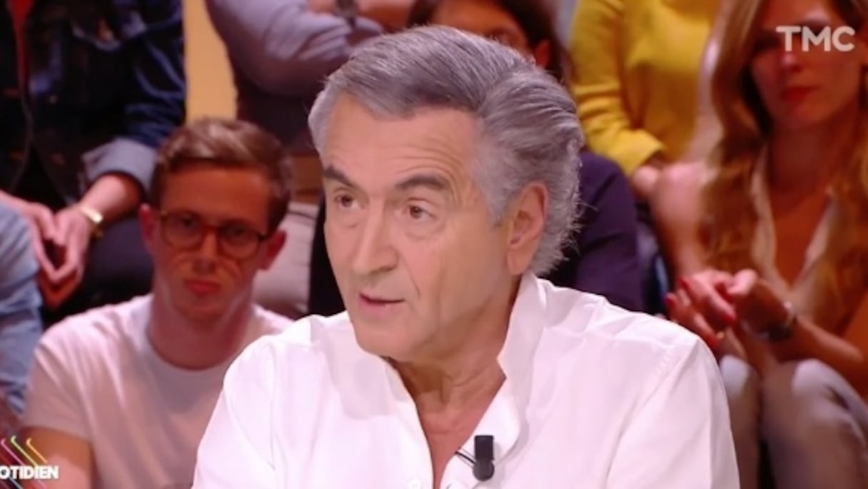 L'écrivain et philosophe français Bernard-Henri Lévy.
