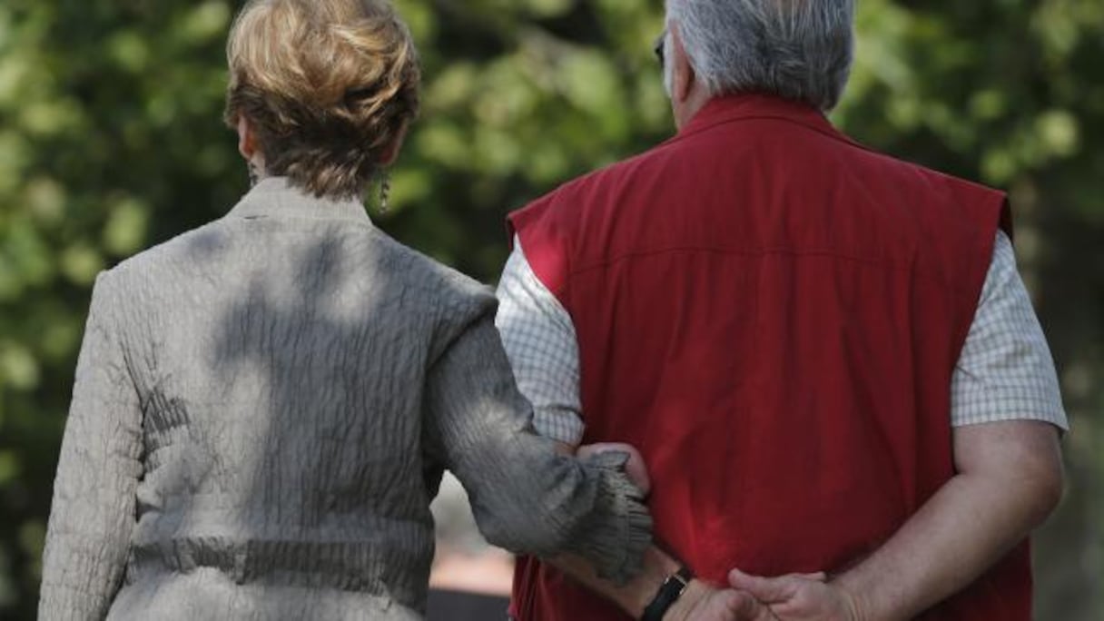 Un couple de retraités (Photo d'illustration).
