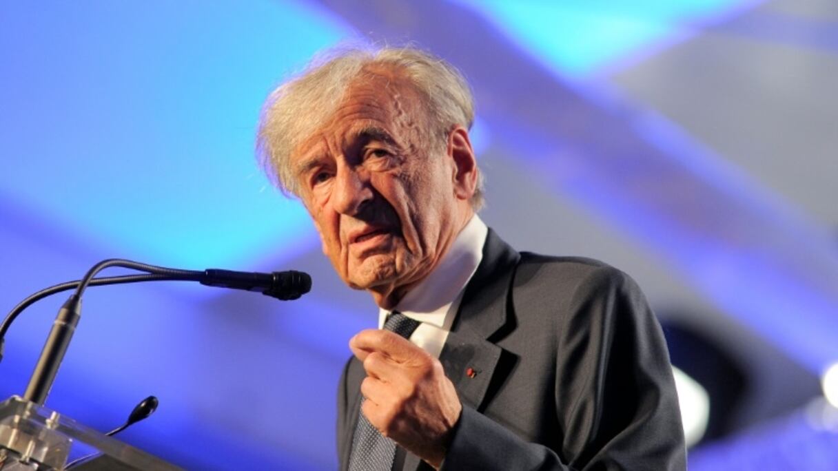 Elie Wiesel, prix Nobel de la paix et survivant de la Shoah, le 29 avril 1013 à Washington.
