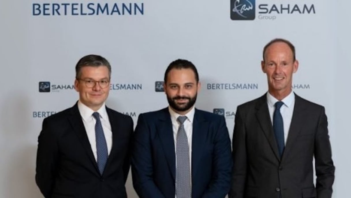 Lors de la création du groupe Majorel, fruit d'un alliance entre Saham et Bertelsmann
