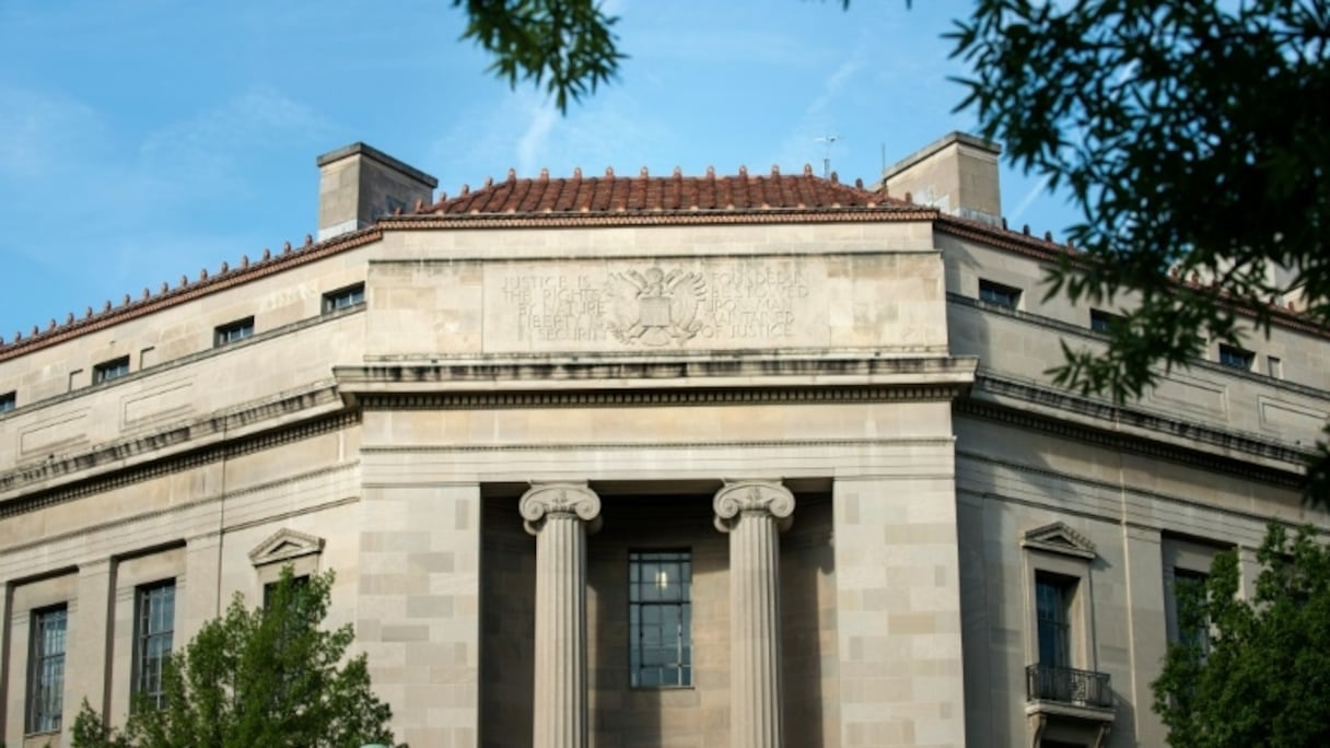 Le ministère de la Justice à Washington.
	 
