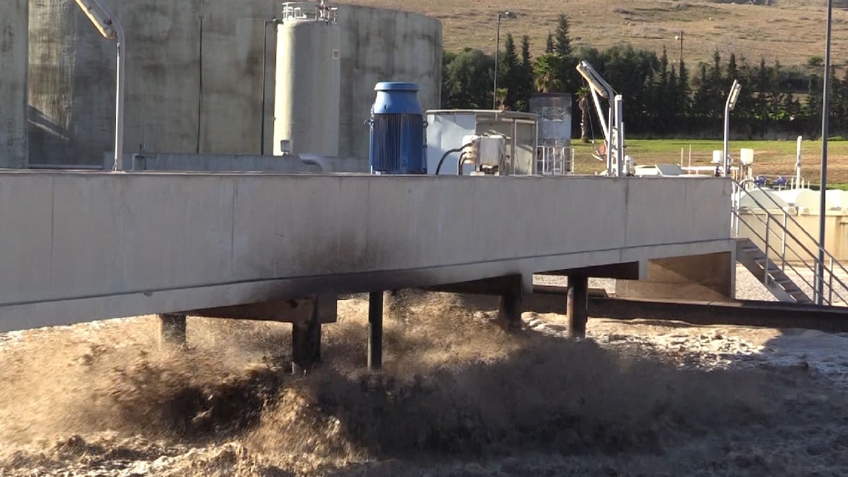 La Station d’épuration des eaux usées de Fès.
