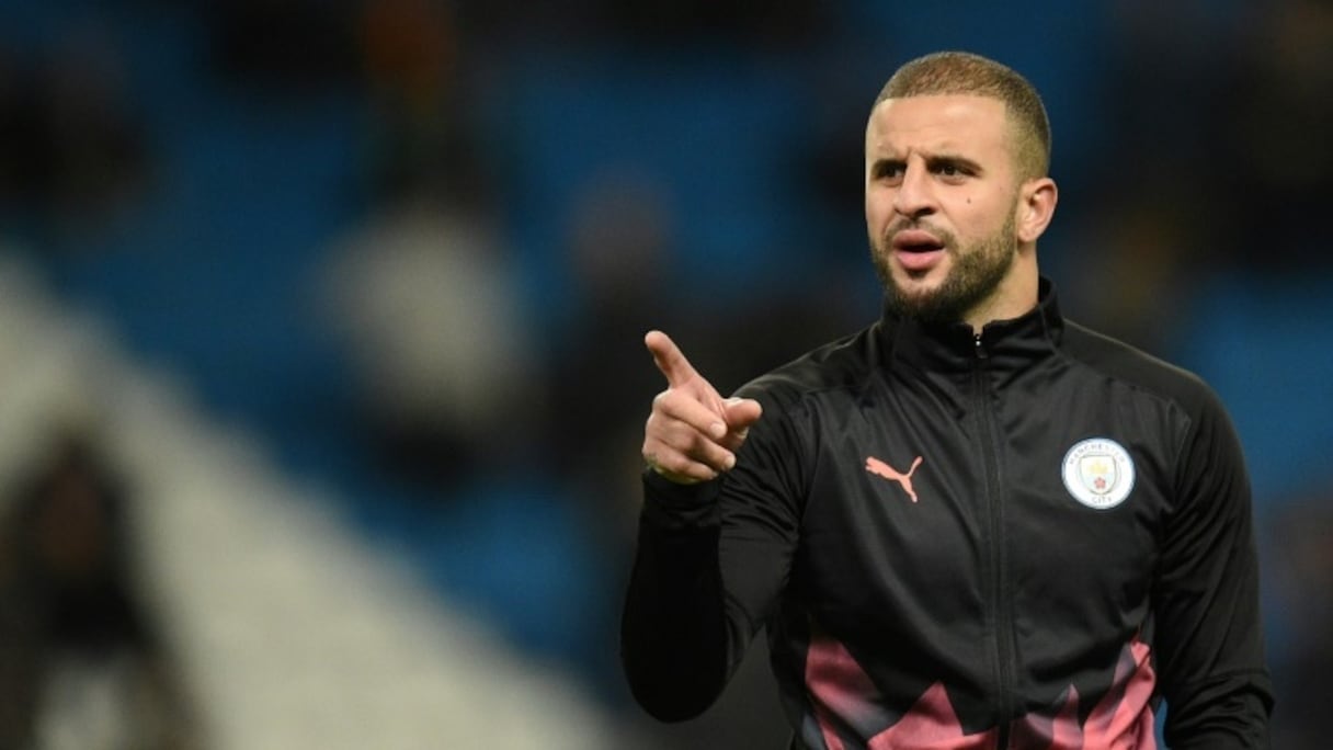 Le défenseur de Manchester City Kyle Walker, le 26 novembre 2019 à l'Etihad Stadium
