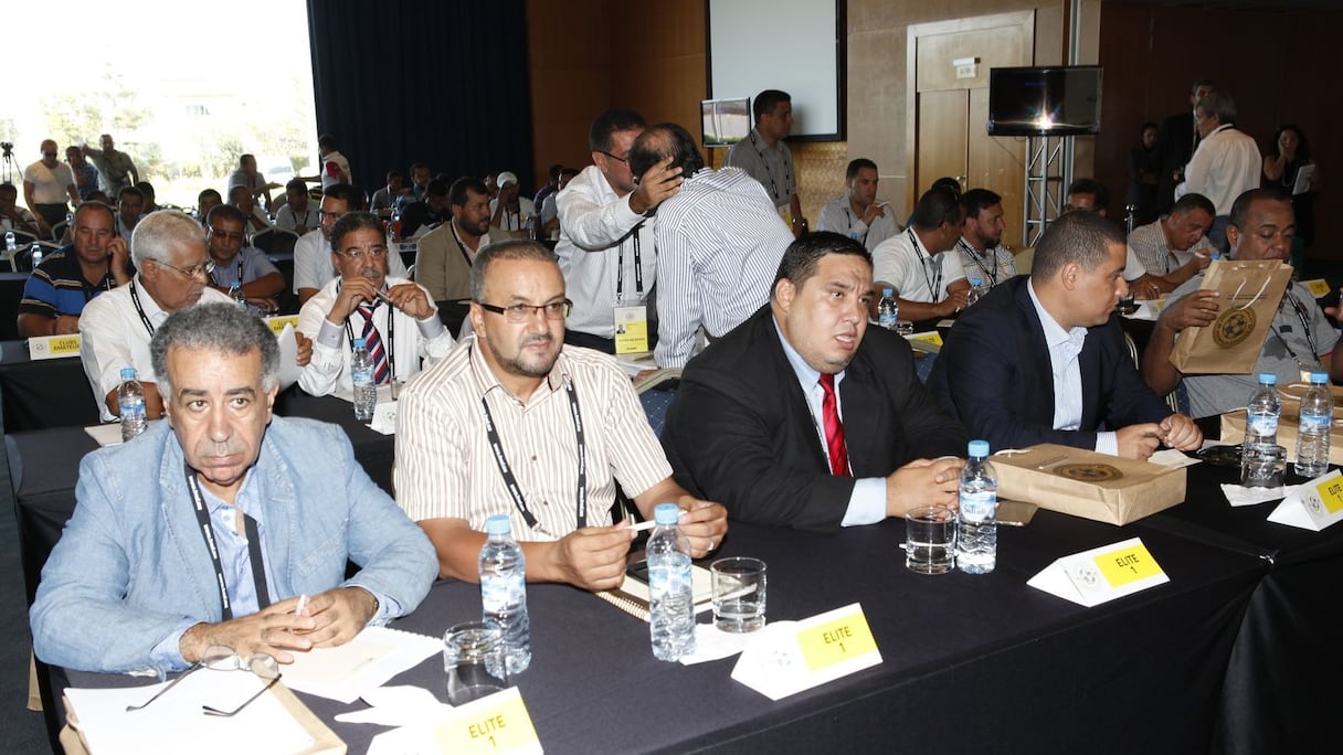 Tous les responsables des clubs ont pris part à l'assemblée extraordianire
