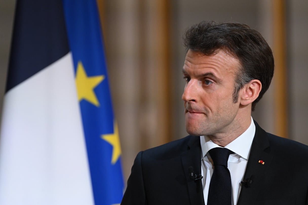 Emmanuel Macron, président de la république française