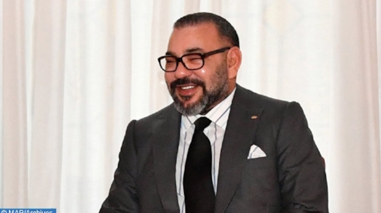 Le Roi Mohammed VI. 
