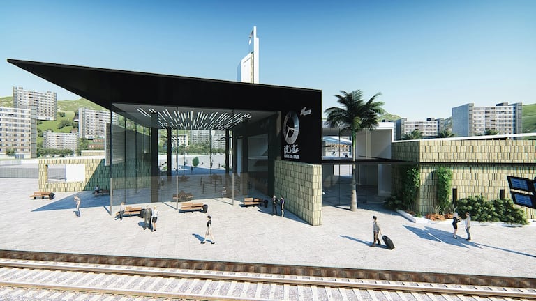 La nouvelle gare ONCF de Taza.