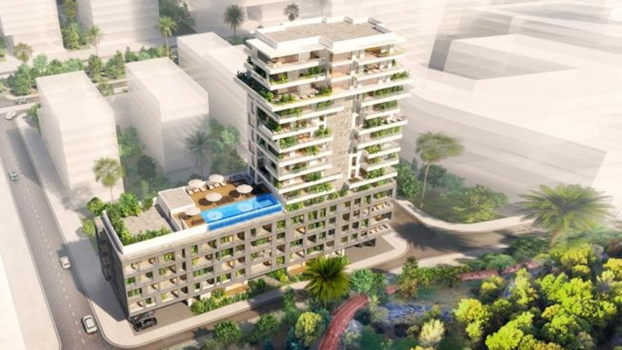 Luxuria Tower by CGI.
