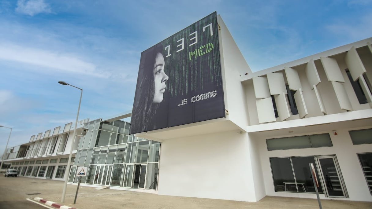 Le futur campus de l'école 1337 dans la zone d’activité Tétouan Shore.
