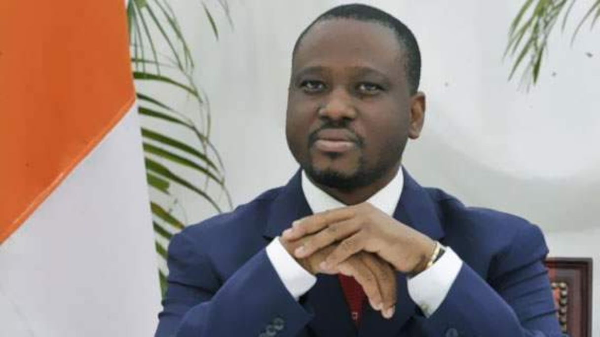 Guillaume Soro, président de l'Assemblée nationale ivoirienne. 
