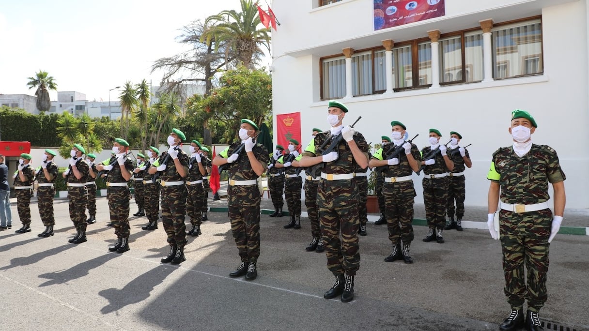 Cérémonie,  ce 14 mai, à l'État-Major Général des FAR à Rabat, présidée par la Général de Corps d'Armée Abdelfattah Louarak
