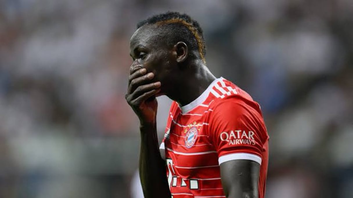 Sadio Mané, attaquant sénégalais du Bayern Munich.
