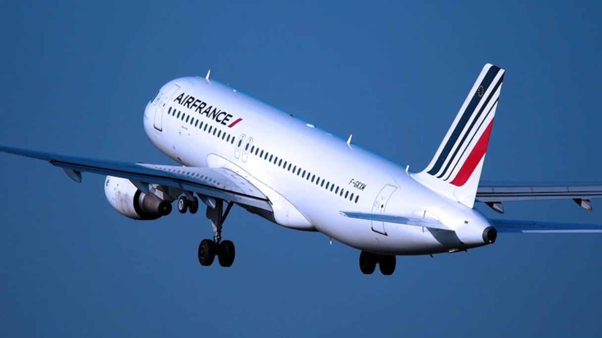 Avion de la compagnie aérienne Air France.
