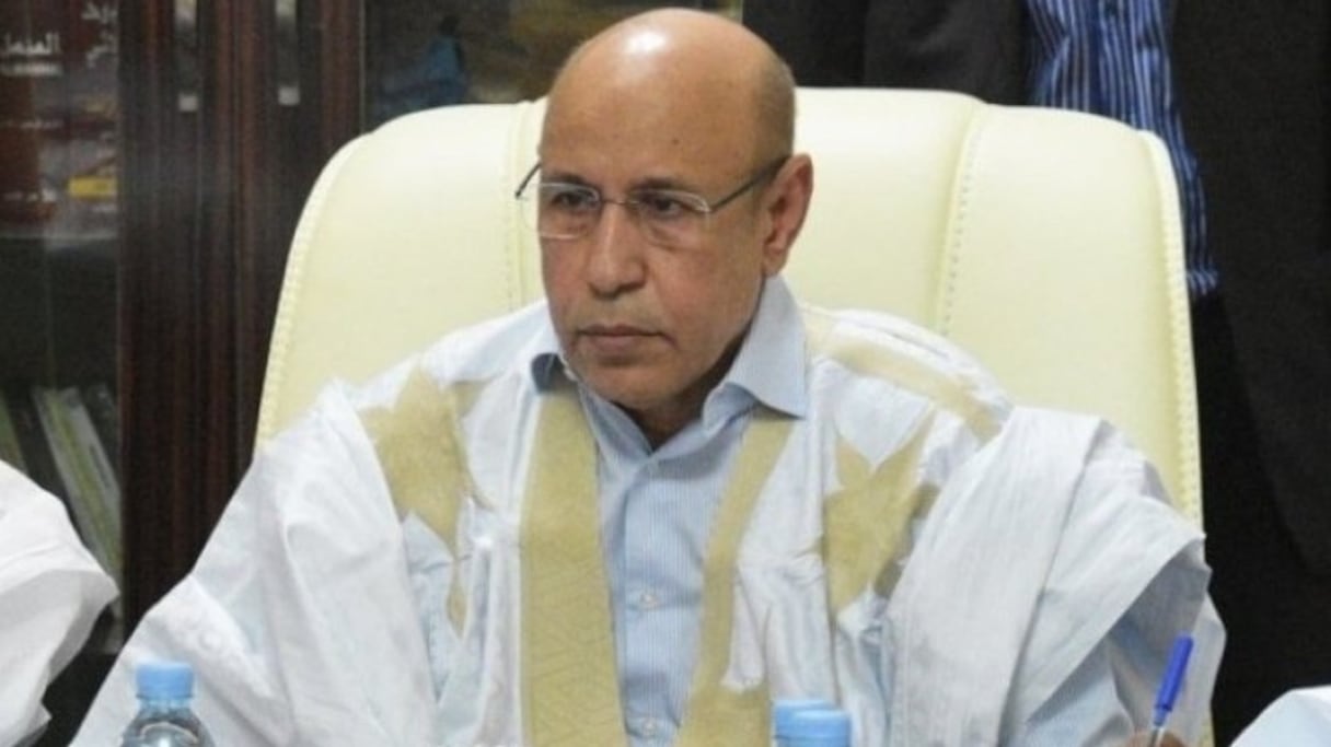 Le président mauritanien Mohamed Cheikh El Ghazouani.
