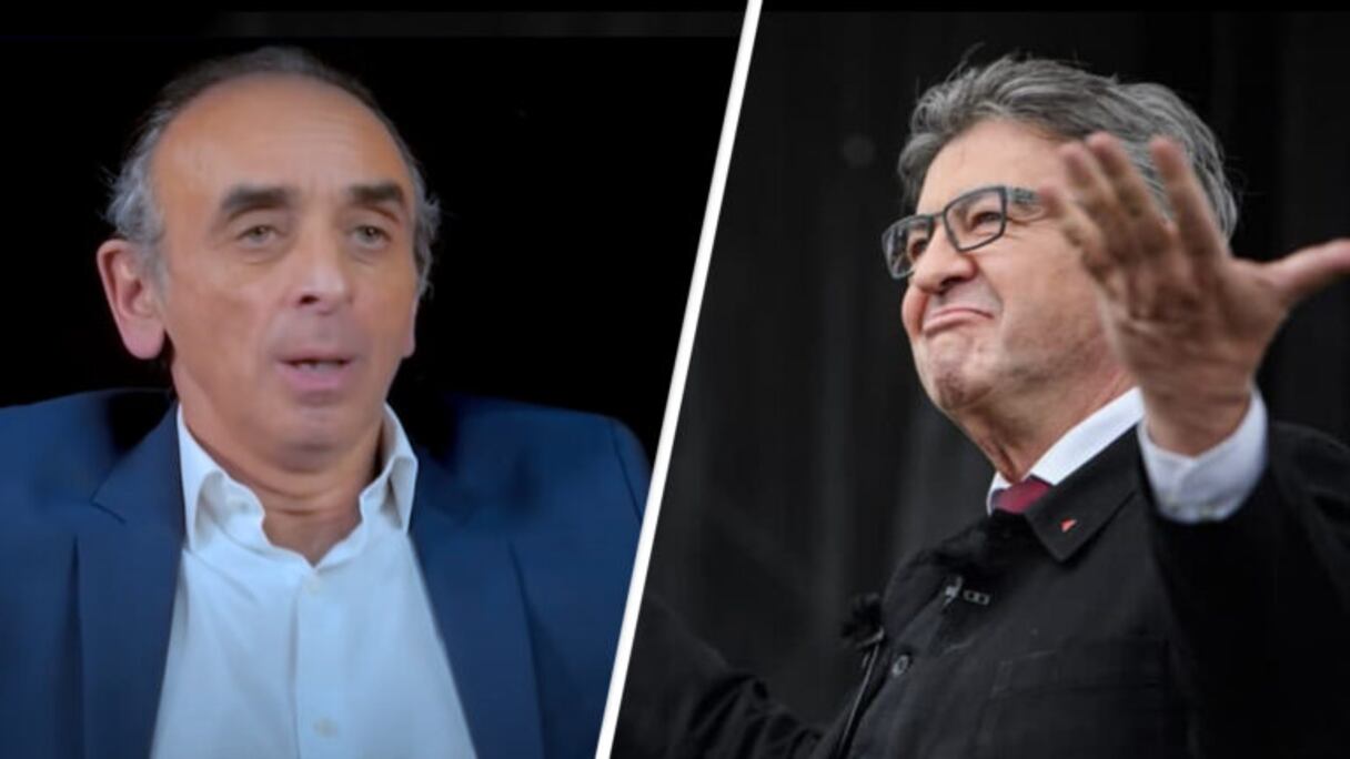 Eric Zemmour clashé par Jean-Luc Mélenchon au sujet de sa créolisation.
