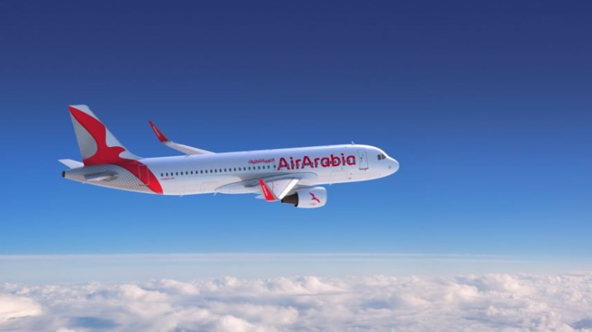 Un avion de la compagnie Air Arabia Maroc.
