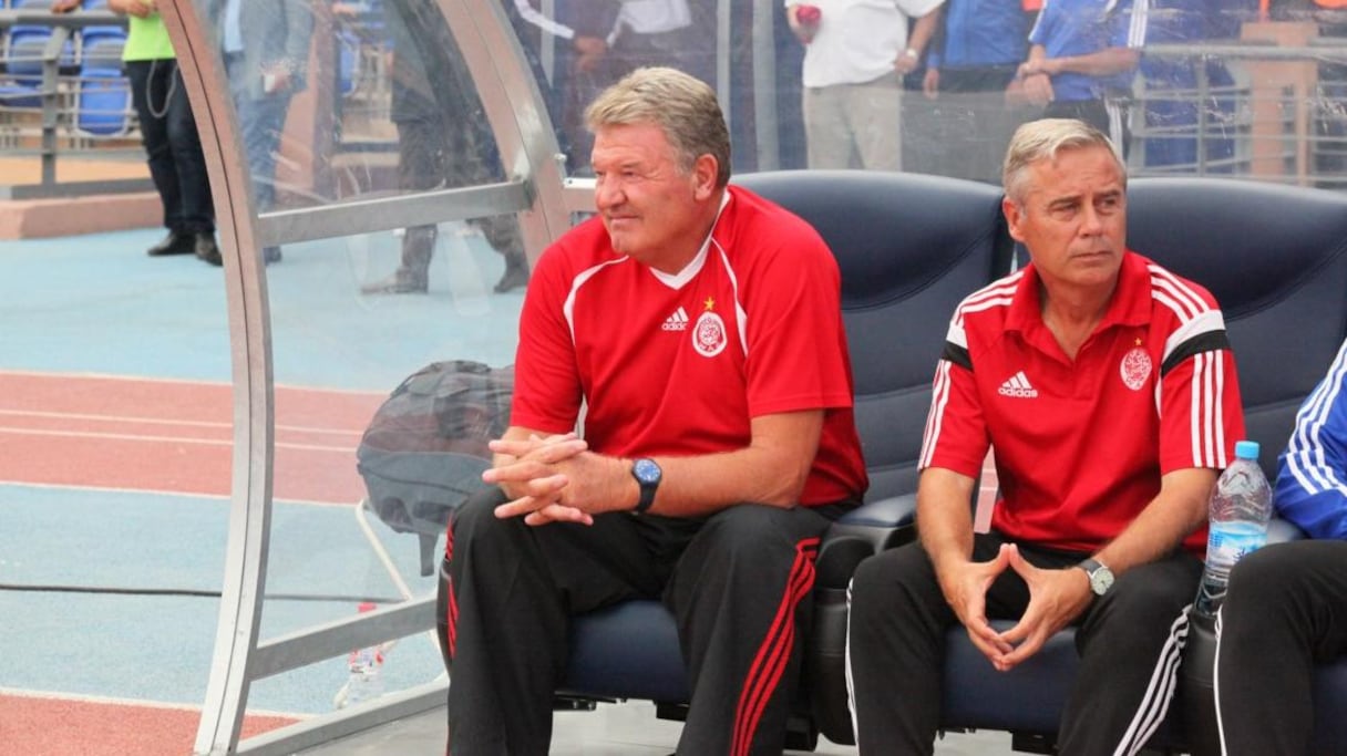 John Toshack, entraîneur du WAC. Apparemment, pour lui, c’est «doucement, mais sûrement».
