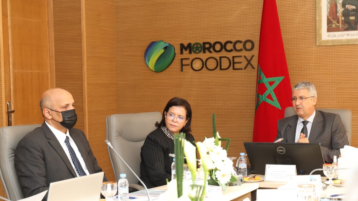 Le conseil d'administration de Morocco Foodex.
