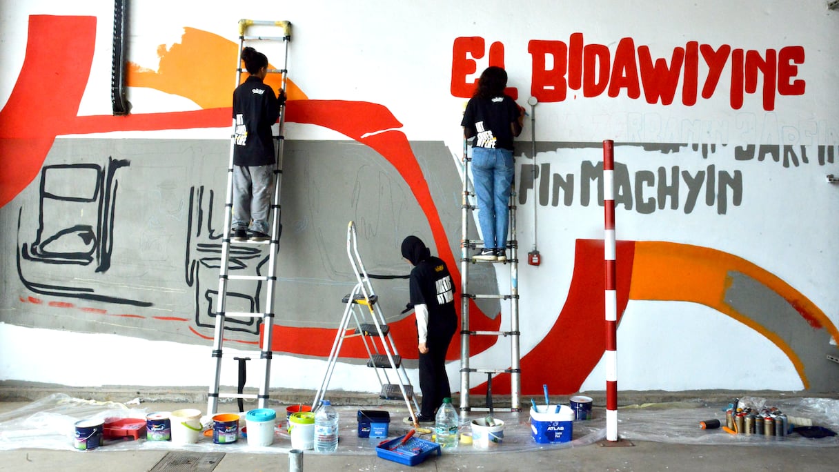 Casa Art Way, des fresques murales pour remercier les Casablancais