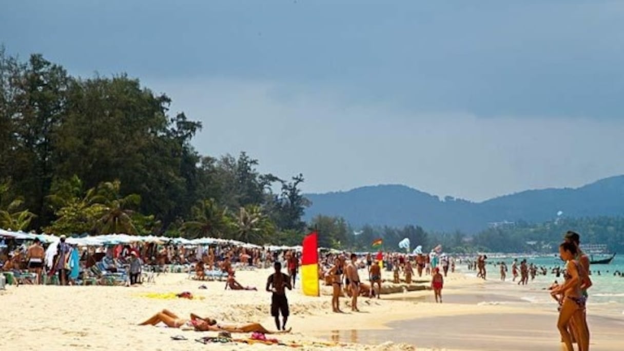 Une plage de Phuket, en Thaïlande. 
