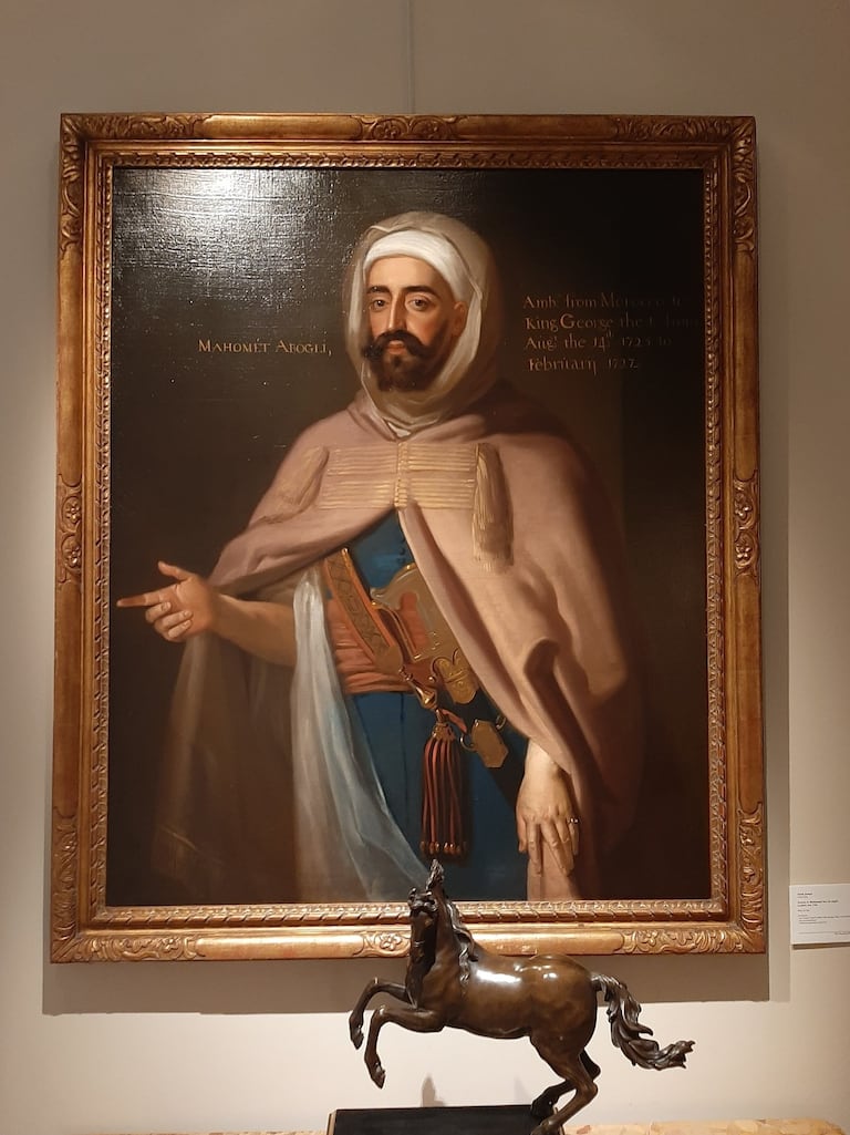 Portrait de Mohammed Ben Ali Abgali, peint par Enoch Seeman (1694-1744) à Londres, vers 1725. Huile sur toile