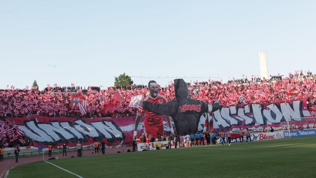 Union-Passion, tels sont les mots d'ordre des ultras du WAC.