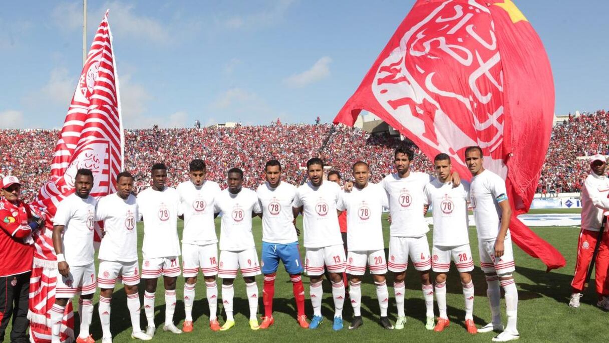 Le onze de départ du Wydad Casablanca. 
